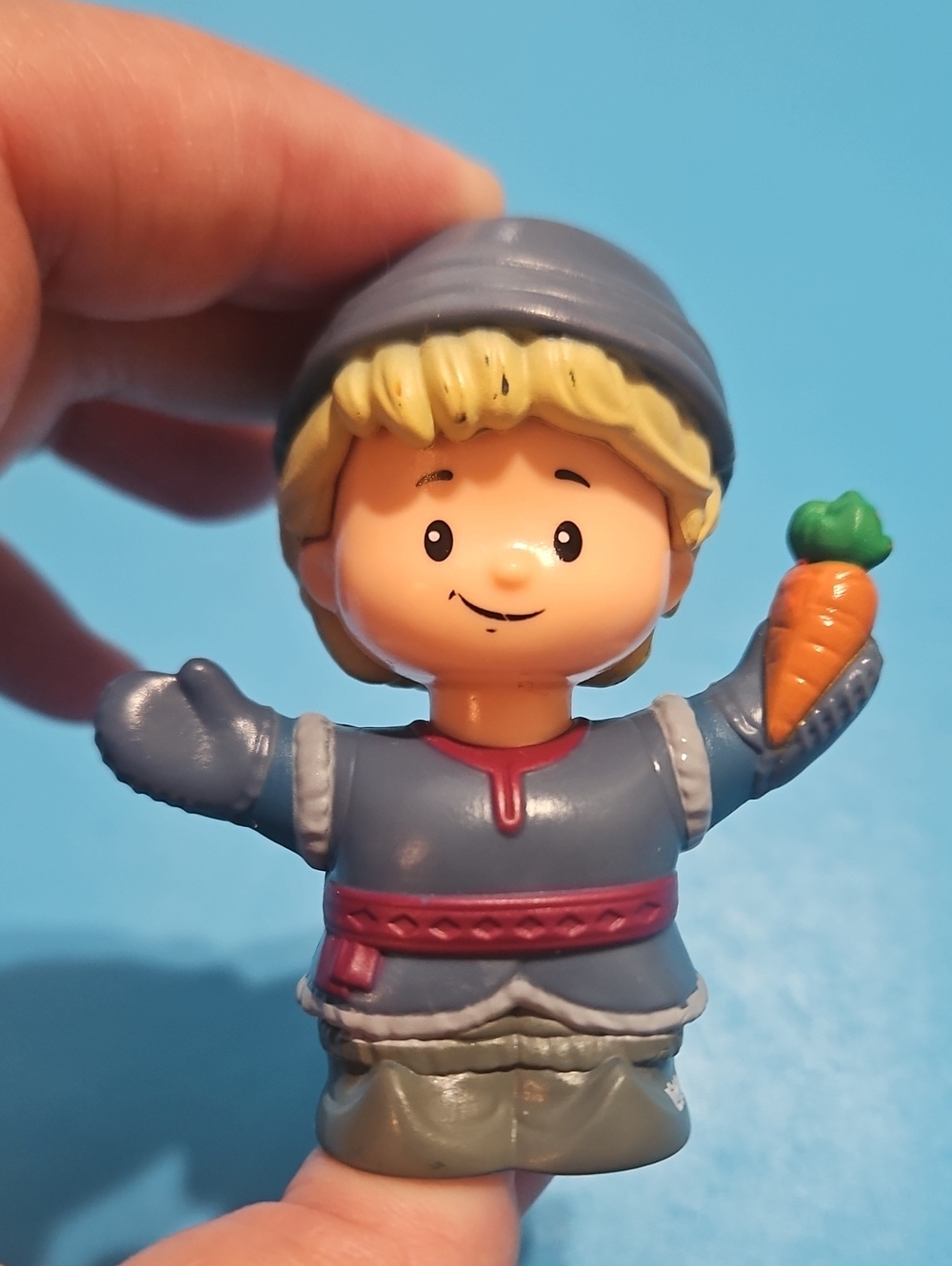 Fisher-Price Little People figure of Kristoff from Disney's Frozen